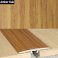 36mm wide Aluminium Wood Effect Door Floor Bar Edge Trim Threshold