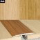 36mm wide Aluminium Wood Effect Door Floor Bar Edge Trim Threshold