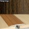 36mm wide Aluminium Wood Effect Door Floor Bar Edge Trim Threshold