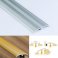 37mm Wide Push In Aluminium Door Bars Threshold Strip Transition Trim Laminate Tiles