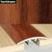 40mm Aluminium Wood Effect Door Floor Bar Edge Trim Threshold