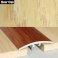 40mm Aluminium Wood Effect Door Floor Bar Edge Trim Threshold