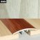 40mm Aluminium Wood Effect Door Floor Bar Edge Trim Threshold