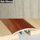 40mm Aluminium Wood Effect Door Floor Bar Edge Trim Threshold