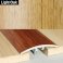 40mm Aluminium Wood Effect Door Floor Bar Edge Trim Threshold