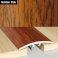 40mm Aluminium Wood Effect Door Floor Bar Edge Trim Threshold