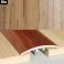 40mm Aluminium Wood Effect Door Floor Bar Edge Trim Threshold