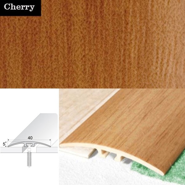 40mm UPVC Wood Effect Door Threshold