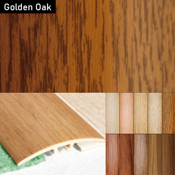 40mm UPVC Wood Effect Door Threshold