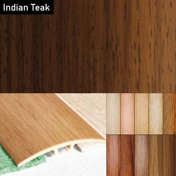 40mm UPVC Wood Effect Door Threshold