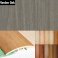 40mm UPVC Wood Effect Door Threshold