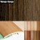 40mm UPVC Wood Effect Door Threshold