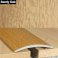 40mm Wood Effect Aluminium Door Floor Bar Edge Trim Threshold Self Adhesive