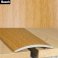 40mm Wood Effect Aluminium Door Floor Bar Edge Trim Threshold Self Adhesive