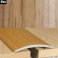 40mm Wood Effect Aluminium Door Floor Bar Edge Trim Threshold Self Adhesive