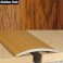 40mm Wood Effect Aluminium Door Floor Bar Edge Trim Threshold Self Adhesive