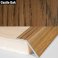 41mm Aluminium Wood Effect Door Floor Trim Carpet Threshold Ramp