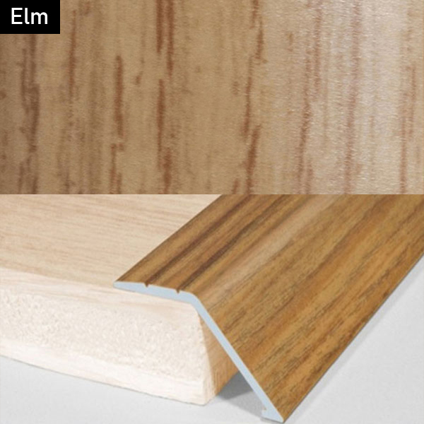 41mm Aluminium Wood Effect Door Floor Trim Carpet Threshold Ramp