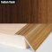 41mm Aluminium Wood Effect Door Floor Trim Carpet Threshold Ramp