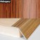 41mm Aluminium Wood Effect Door Floor Trim Carpet Threshold Ramp