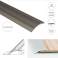 41mm Wide Self Adhesive Aluminium Door Thresholds For Wooden, Laminate, Carpet Vinyl Flooring