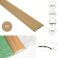 42mm UPVC Wood Effect Door Threshold Self Adhesive