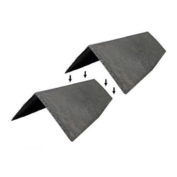 Tapco Slate Ridge Cap 445mm Long Tile