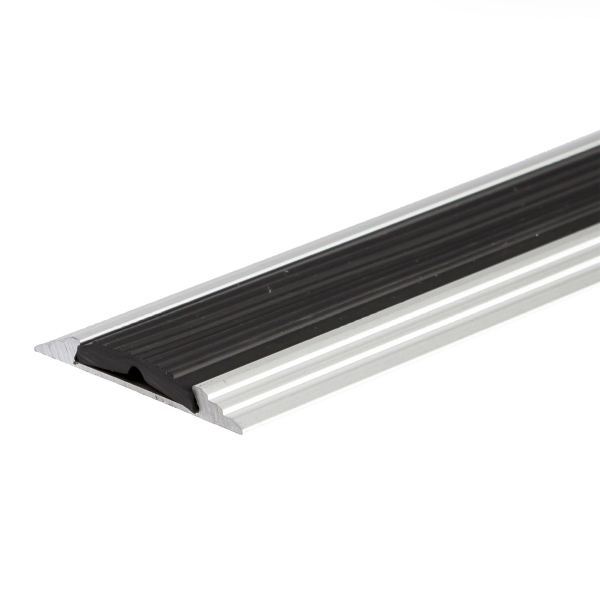 50mm Anodised Aluminium Anti Non Slip Door Bar Edge Trim Threshold Profile