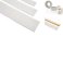 5m Flat Self Adhesive PVC Door Cover Strip Window Architrave Masking Trim