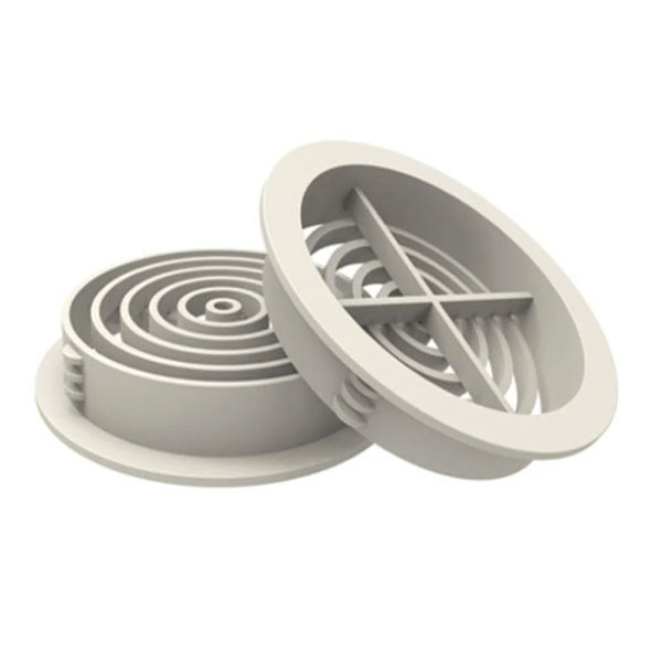 UPVC 70mm Round Soffit Roof Disc Vent (10 Pack)