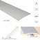 80mm Wide Anodised Aluminium Self Adhesive Door Threshold Floor Trim