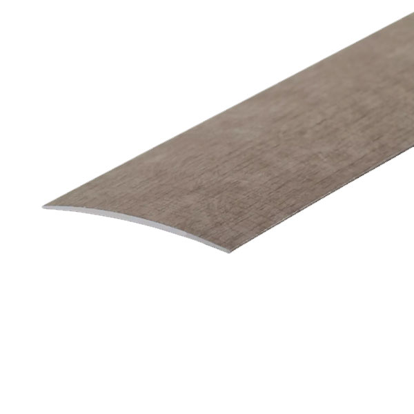 80mm Wide Self-Adhesive Aluminium Wood Effect Transition Strip Carpet Cover Door Floor Threshold