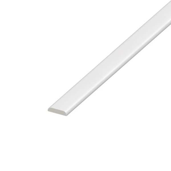 UPVC 950mm Long Architrave White Plastic Skirting Board For Door Frames (Pack of 5)