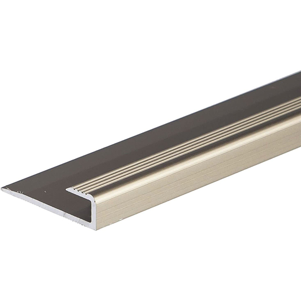 Aluminium Carpet Edge Ending Profile Cove\r Strip 9mm Floor Trim