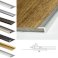 Aluminium Carpet Edge Ending Profile Cove\r Strip 9mm Floor Trim