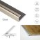 Aluminium Door Floor Threshold  For Luxury Click Vinyl Flooring