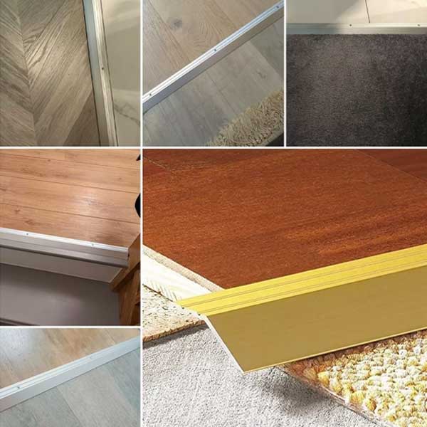 Aluminium Door Trim For Laminate Floors at Different Levels