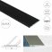 30mm Wide Aluminium Flat Door Threshold Self Adhesive For Wooden, Laminate, Carpet Vinyl Flooring