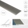 30mm Wide Aluminium Flat Door Threshold Self Adhesive For Wooden, Laminate, Carpet Vinyl Flooring