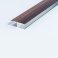 29mm Wide Aluminium Wood Effect Door Threshold Floor Bar Trim Laminate Connector