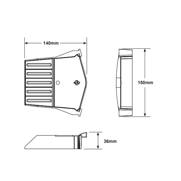 Dry Verge with End Caps & Starter Kits