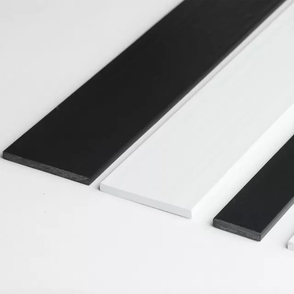 Durable PVC Flat Bar Trim Architrave Cover - 2.5 Meter Long