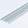 Flat Drilled Fluted Aluminium Screw Fix Door Floor Edging Bar Trim Threshold