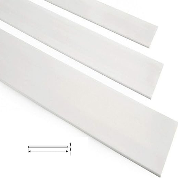 6m Flat Bar Trim Door Window Architrave White PVC Cover Strip