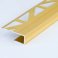 8mm Aluminium Wood Effect Edge Profile Trim Threshold Door Stops For All Flooring 