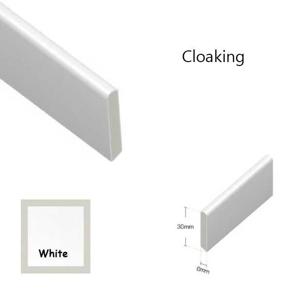 Plastic Wood Effect Trim For Window And Door - 5 Meter Long 