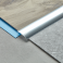 37mm Polished Aluminium Door Floor Bar Edge Trim Threshold Self Adhesive