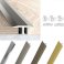 13mm Anodised Aluminium Door Threshold Trim T Bar Transition Strip For Tiles