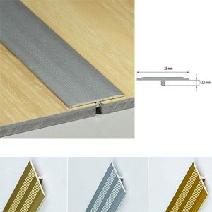 25mm T Profile Transition Trim for LVT Floor Aluminium Door Bars Threshold