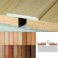 30mm Aluminium Wood Effect Self Adhesive Door Threashold Door Floor Trim